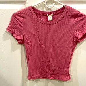 Bozzolo chopped pink shirt